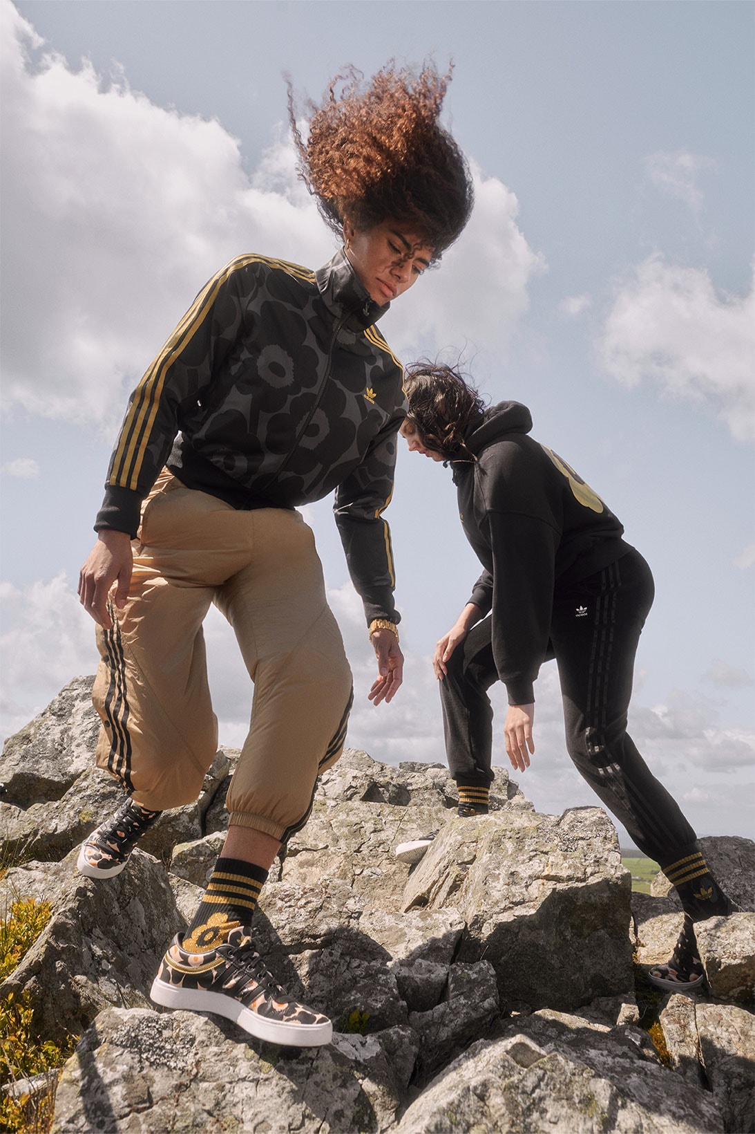 Marimekko adidas Collaboration Activewear Tracksuit Pants Sneakers
