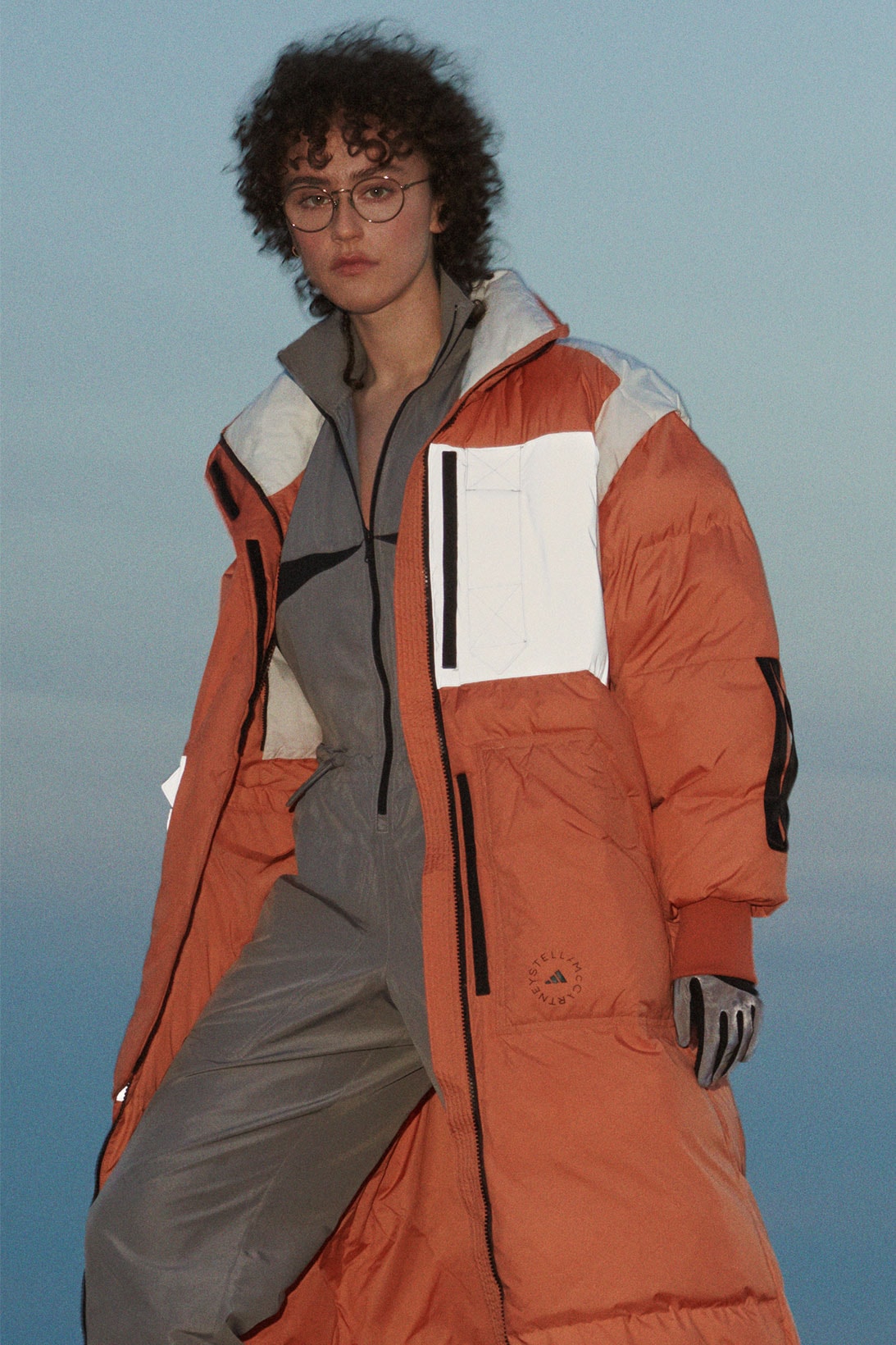 adidas x stella McCartney earth explorer sleeping bag puffer jacket Ella Emhoff