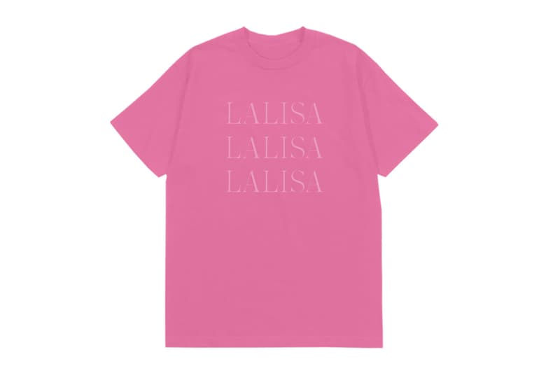 BLACKPINK Lisa Solo Album LALISA Merch T-shirt