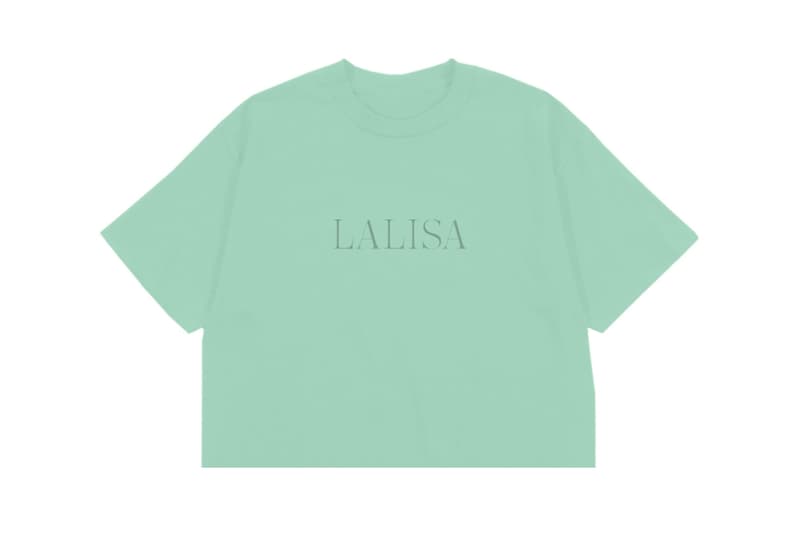 BLACKPINK Lisa Solo Album LALISA Merch Cropped Tee