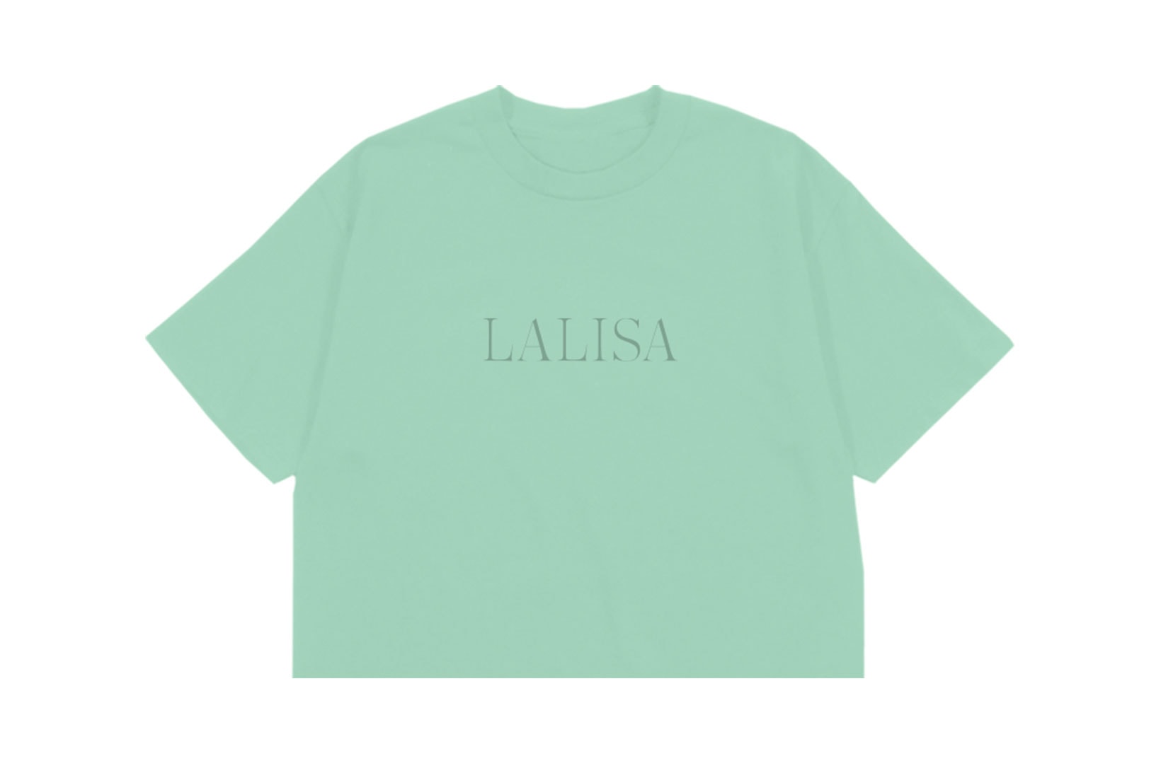 BLACKPINK Lisa Solo Album LALISA Merch Cropped Tee