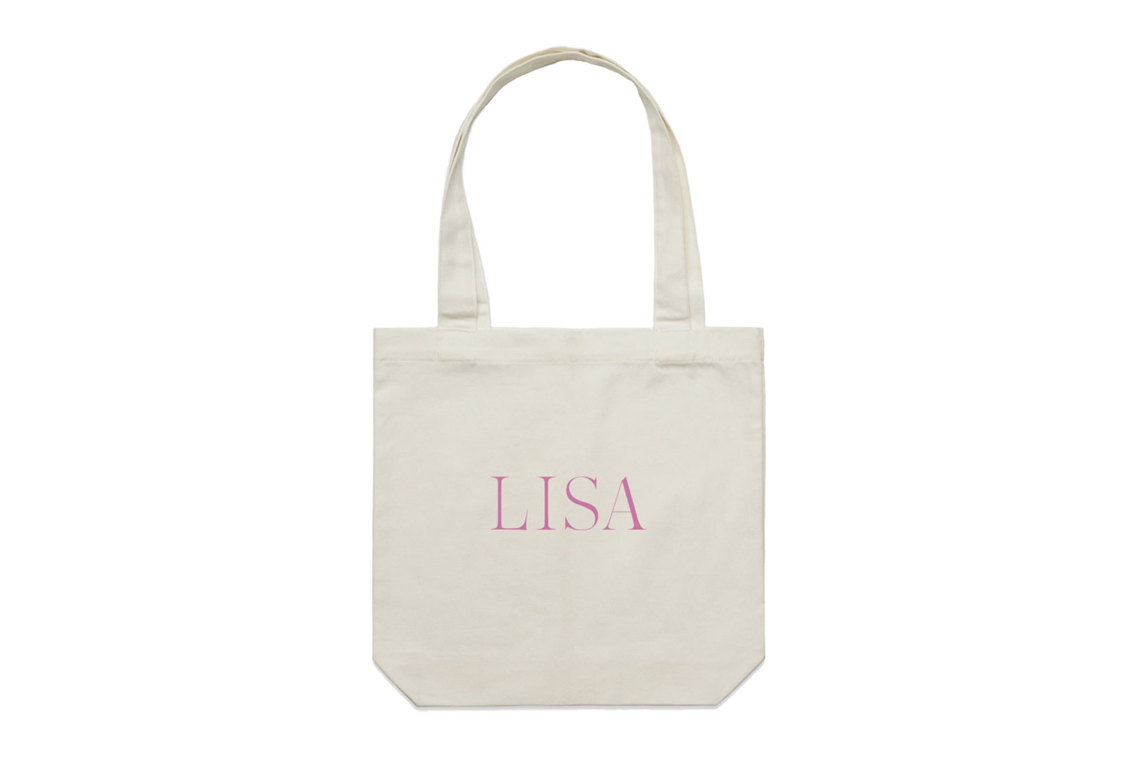 BLACKPINK Lisa Solo Album LALISA Merch Tote Bag