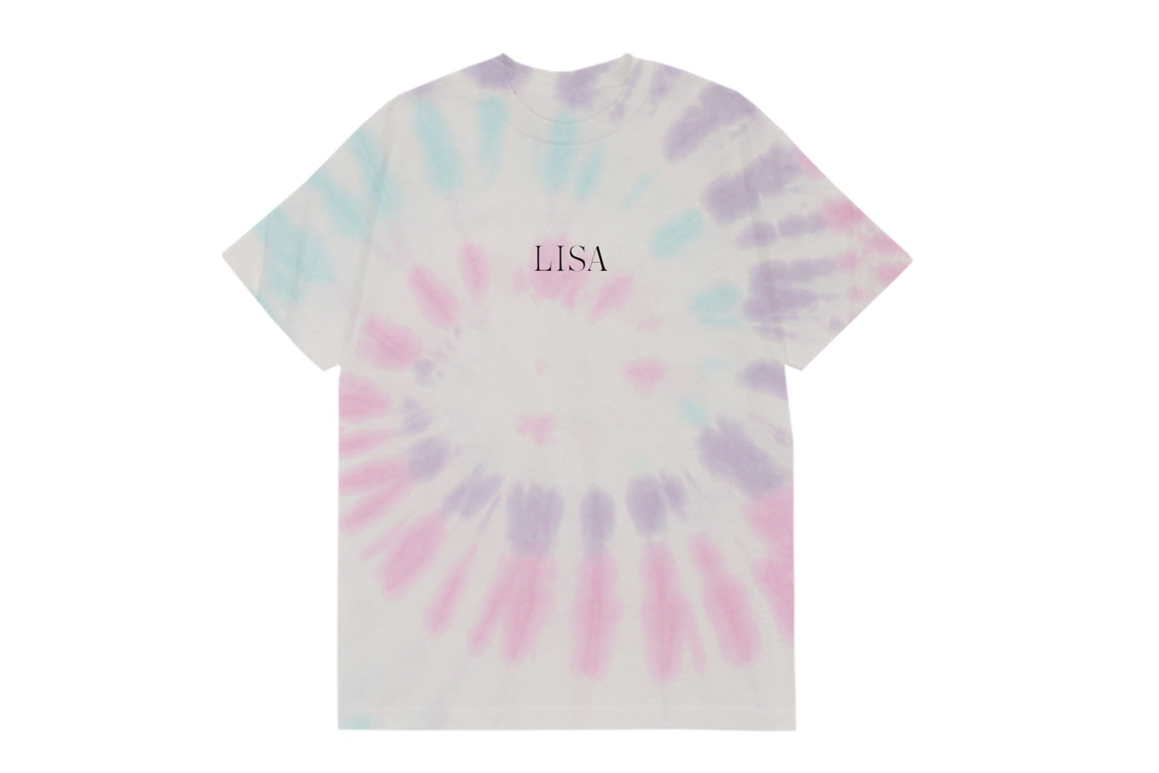 BLACKPINK Lisa Solo Album LALISA Merch Tie Dye T-shirt