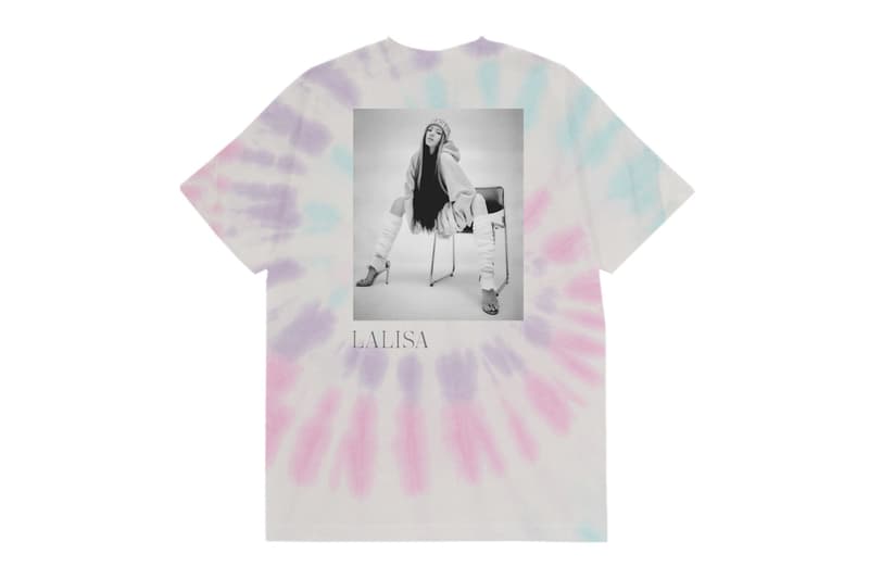 BLACKPINK Lisa Solo Album LALISA Merch Tie-dye T-shirt