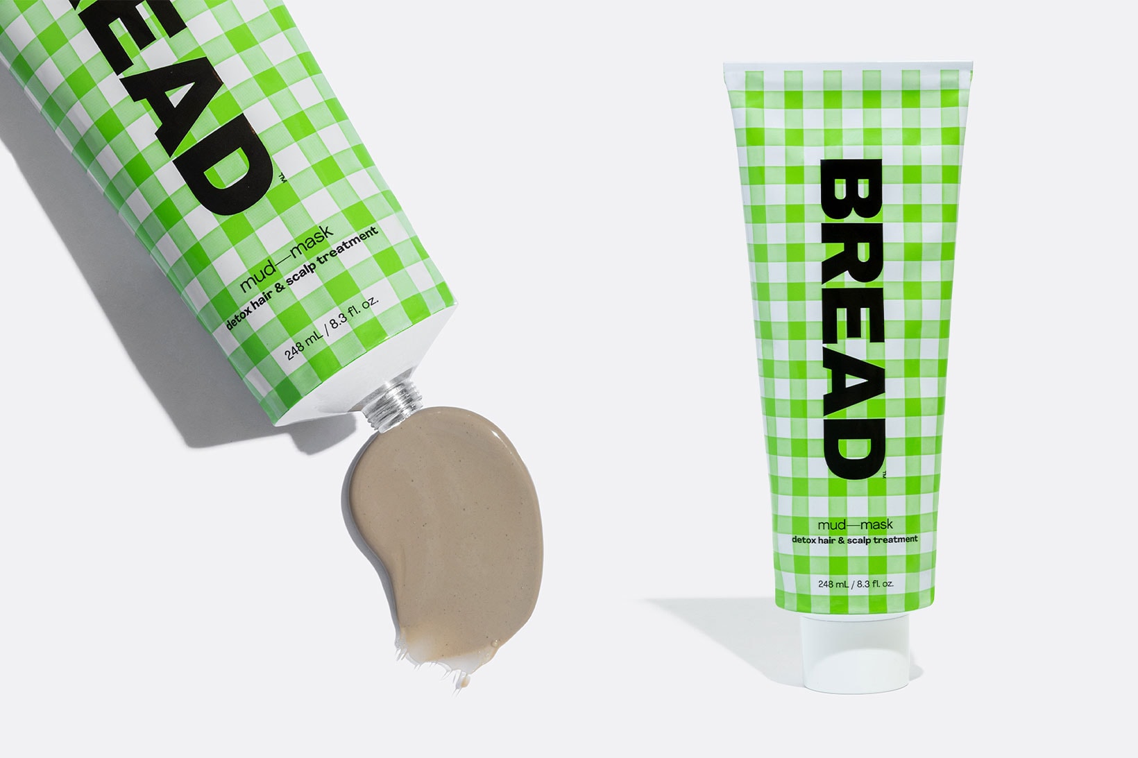 BREAD Haircare mud-mask Packaging Tube