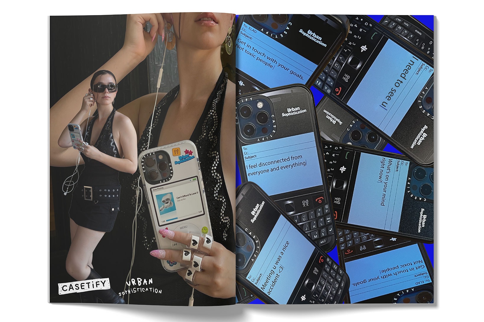 Casetify Urban Sophistication Phone Accessories Collaboration Magazine Blackberry