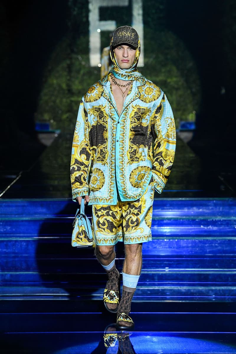 Fendi Versace Fendace Collaboration Kim Jones Silvia Venturini Donatella Milan Fashion Week Runway