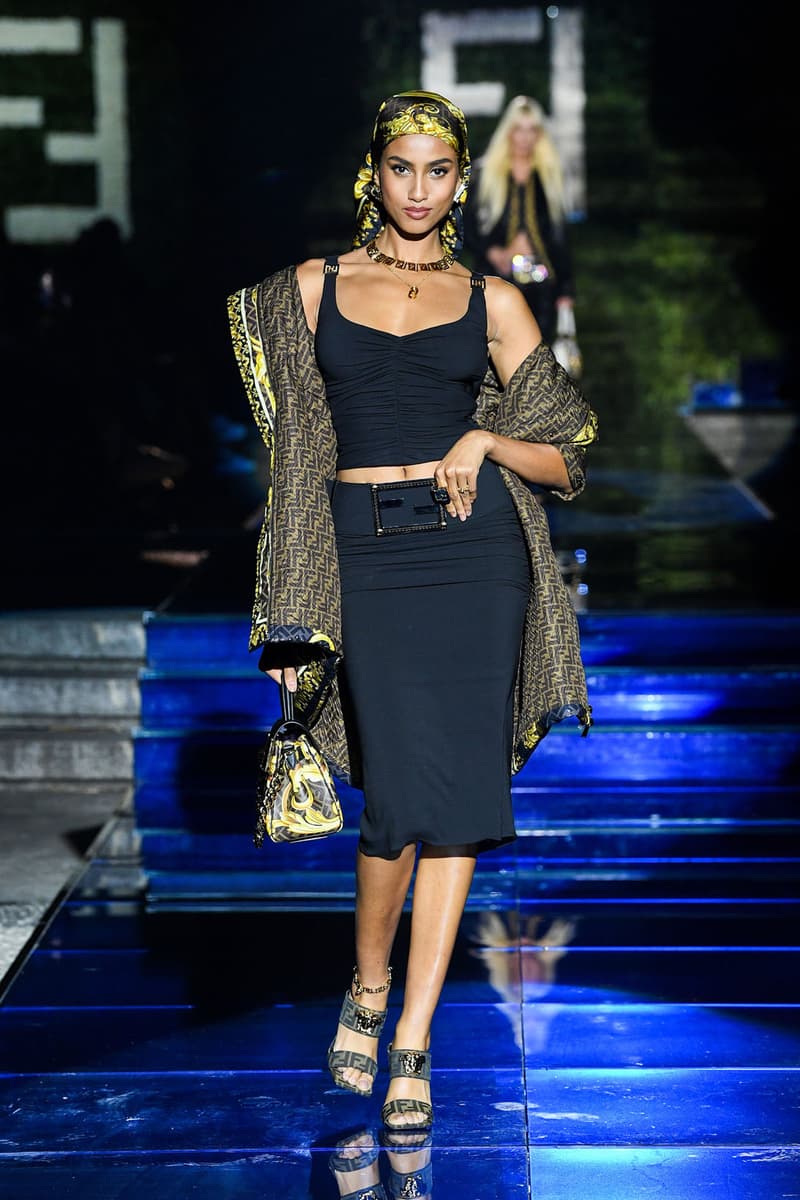 Fendi Versace Fendace Collaboration Kim Jones Silvia Venturini Donatella Milan Fashion Week Runway