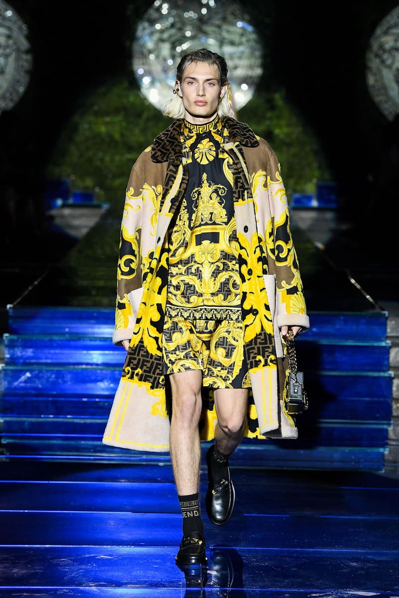 Fendi Versace Fendace Collaboration Kim Jones Silvia Venturini Donatella Milan Fashion Week Runway