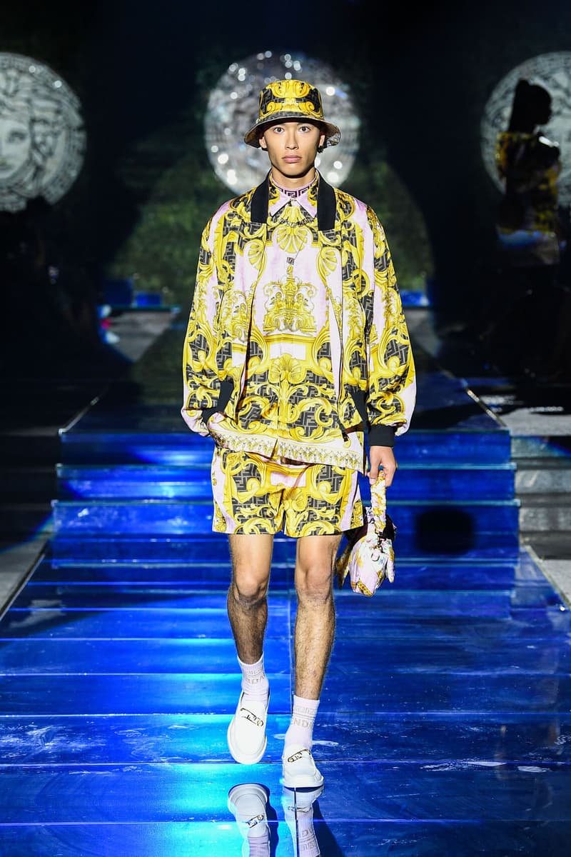 Fendi Versace Fendace Collaboration Kim Jones Silvia Venturini Donatella Milan Fashion Week Runway