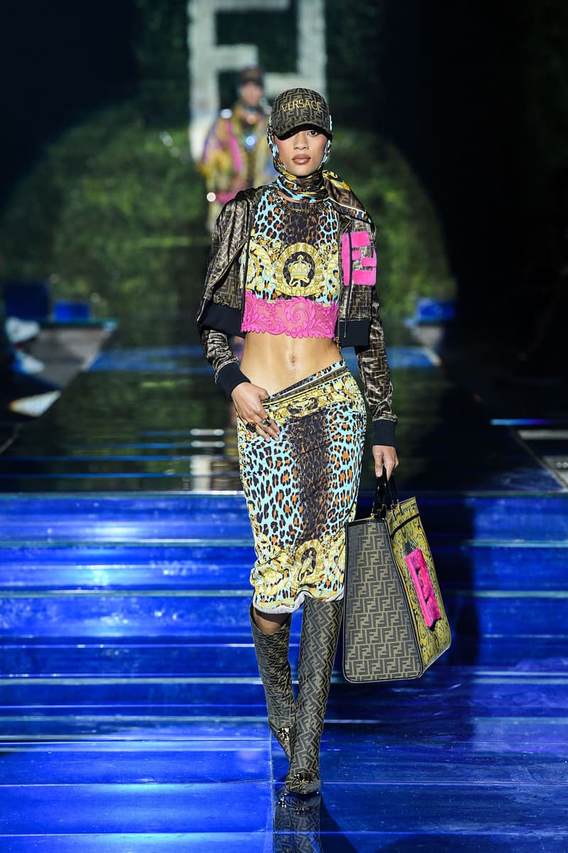 Fendi Versace Fendace Collaboration Kim Jones Silvia Venturini Donatella Milan Fashion Week Runway