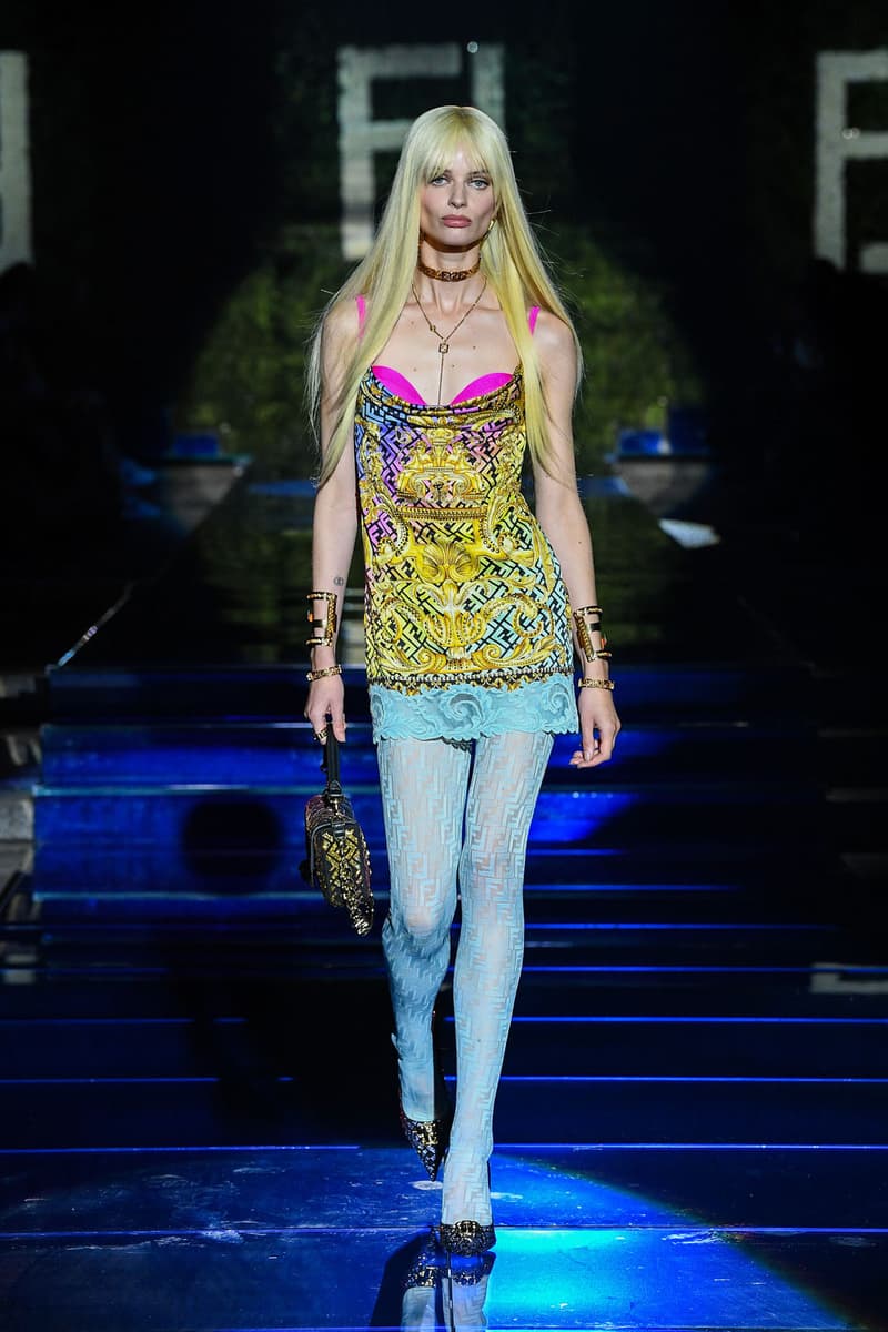 Fendi Versace Fendace Collaboration Kim Jones Silvia Venturini Donatella Milan Fashion Week Runway