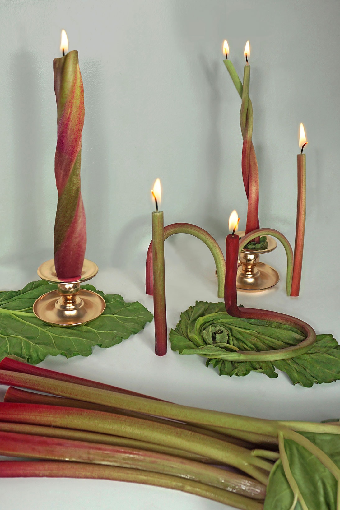 GELCARE FW21 Nail Polish Manicure Rhubarb Candles Gab Bois