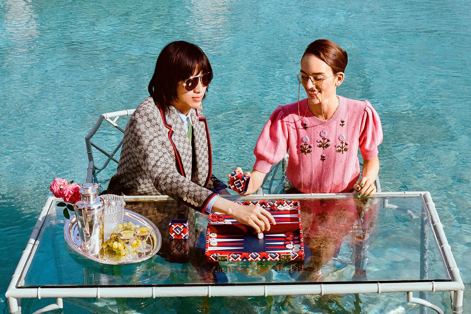 Alessandro Michele Gucci Lifestyle Collection Games Leisure Stationery Swimming Pool Sweater Jacket Shades