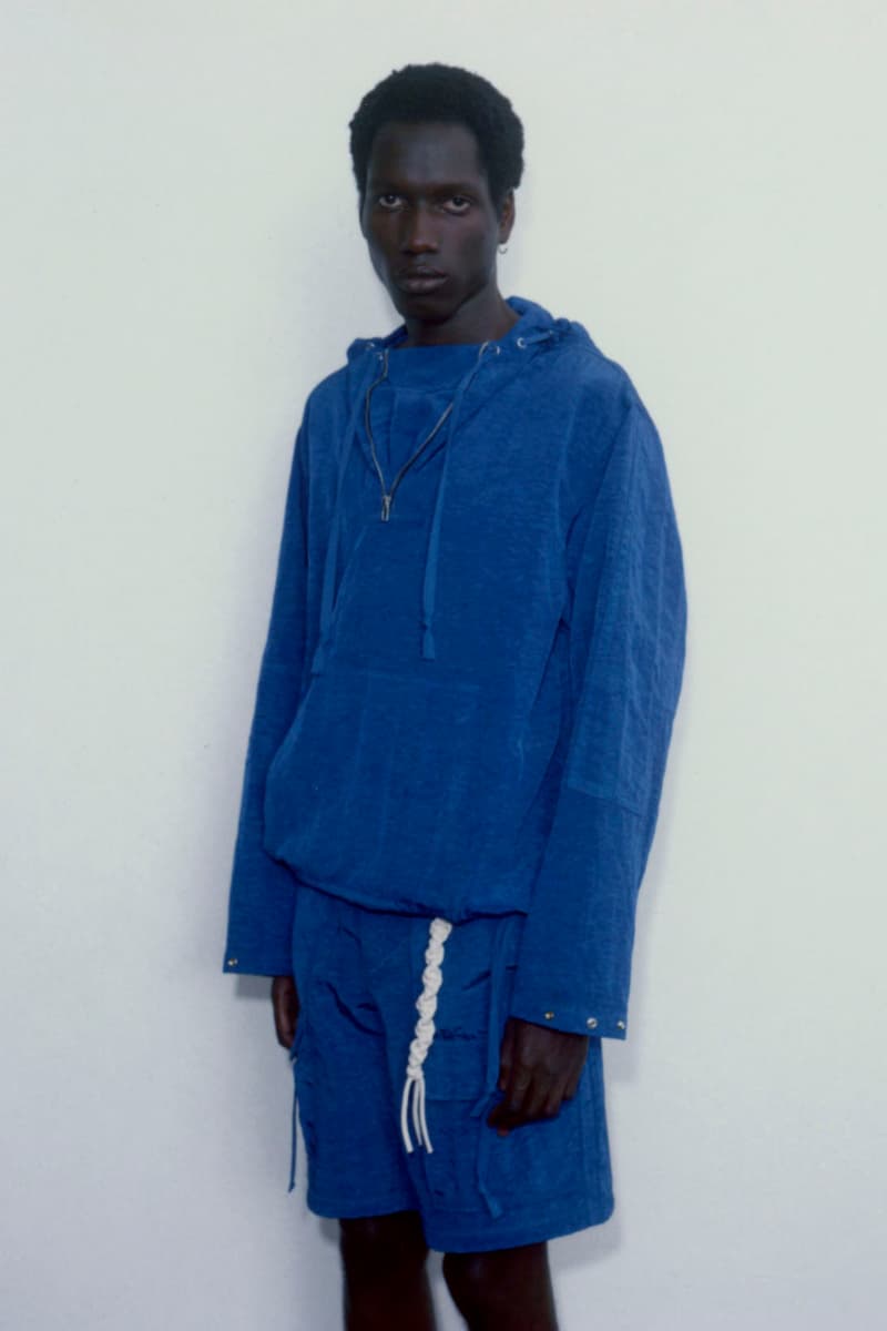 Helmut Lang Spring Summer 2022 SS22 Lookbook Hoodie Shorts Menswear