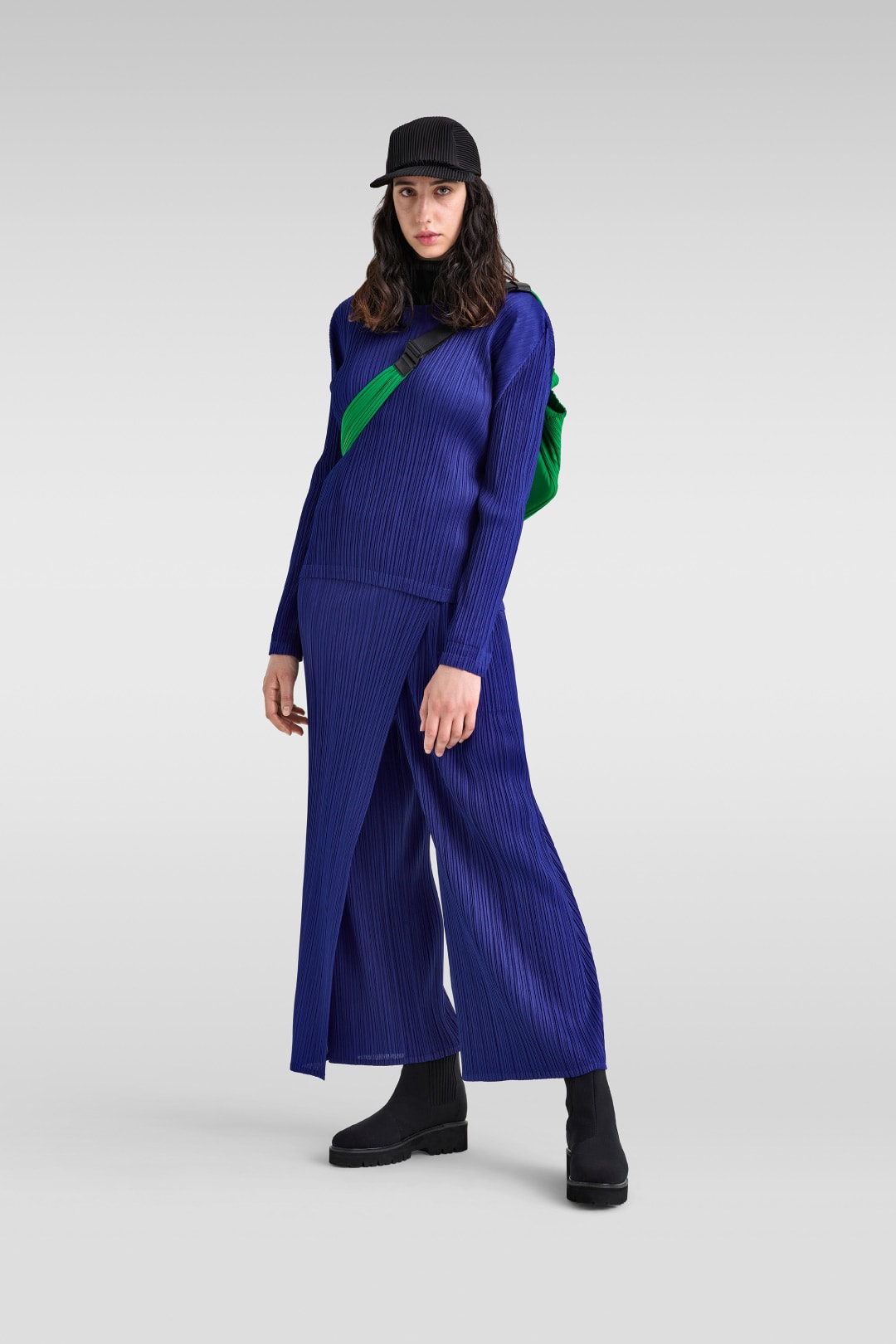 issey miyake new pleats please collection colorful pieces silhouettes cheers series monthly colors series sunset series pants dresses tops tunics