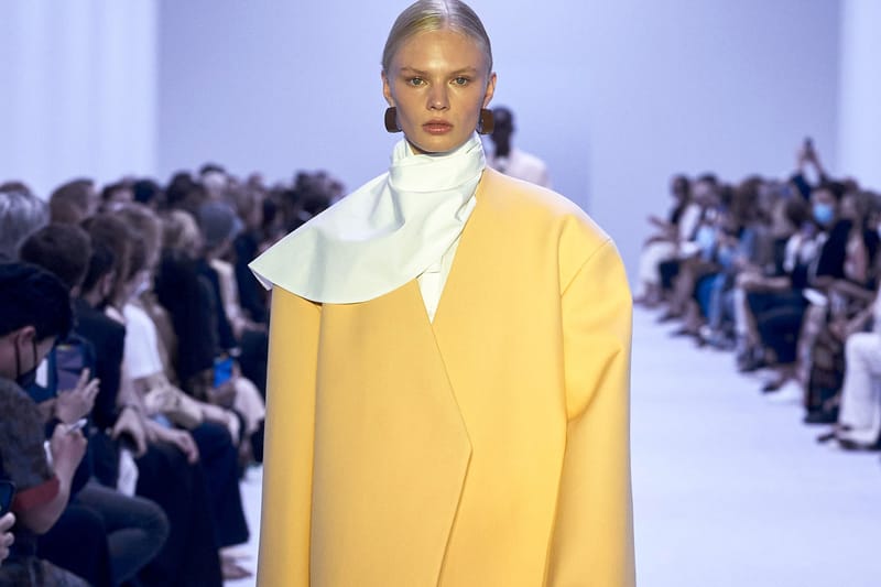 Pastel Colors and Sharp Tailoring Dominate Jil Sander's SS22 Runway