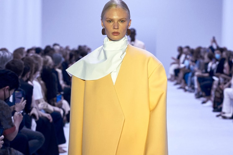 Pastel Colors and Sharp Tailoring Dominate Jil Sander's SS22 Runway
