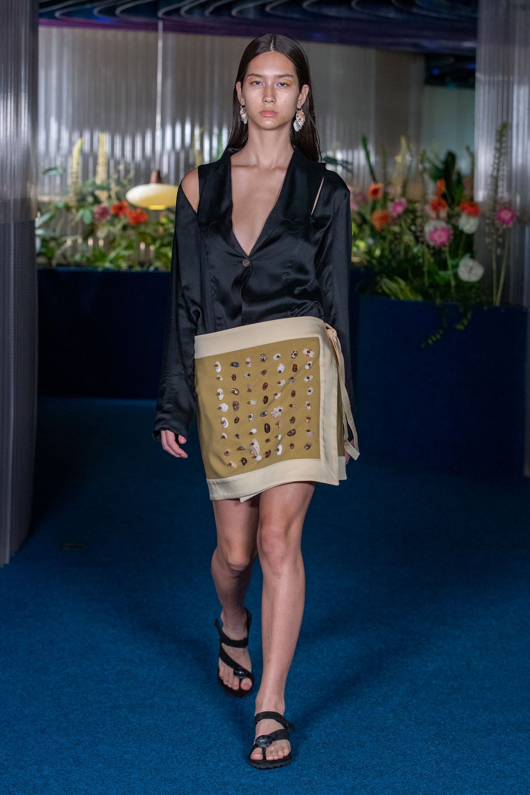 kiko kostadinov womenswear spring summer 2022 ss22 runway skirt top