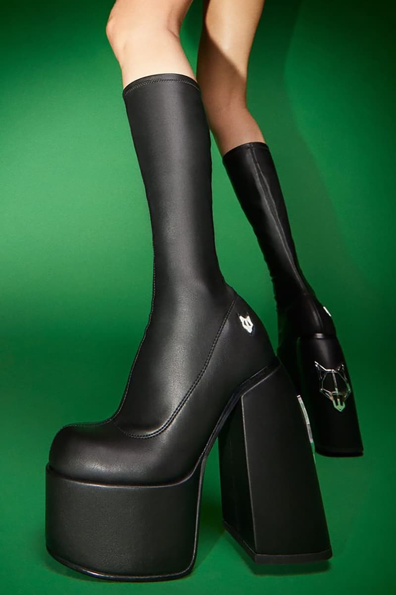 Naked Wolfe SPICE Black Stretch Boot TikTok Trend