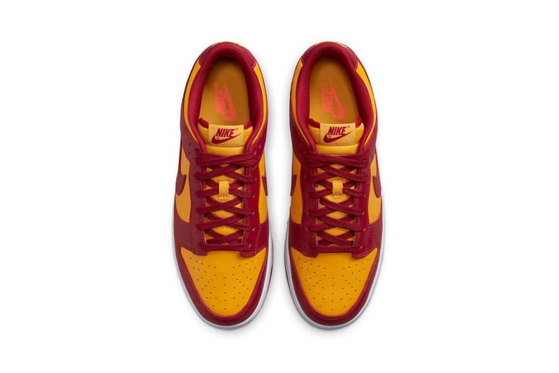 Nike Dunk Low "Midas Gold" top view