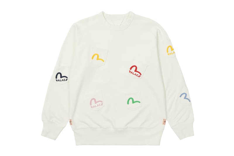 Palace Skateboards Evisu FW21 Collaboration Sweatshirt