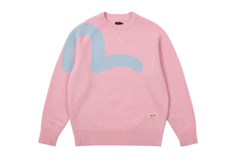 Palace Skateboards Evisu FW21 Collaboration Knit Sweater