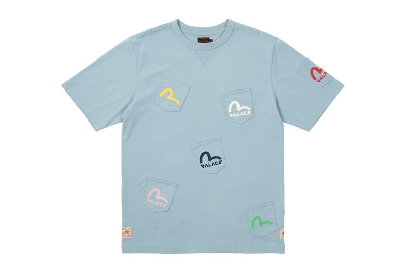 Palace Skateboards Evisu FW21 Collaboration T-shirt