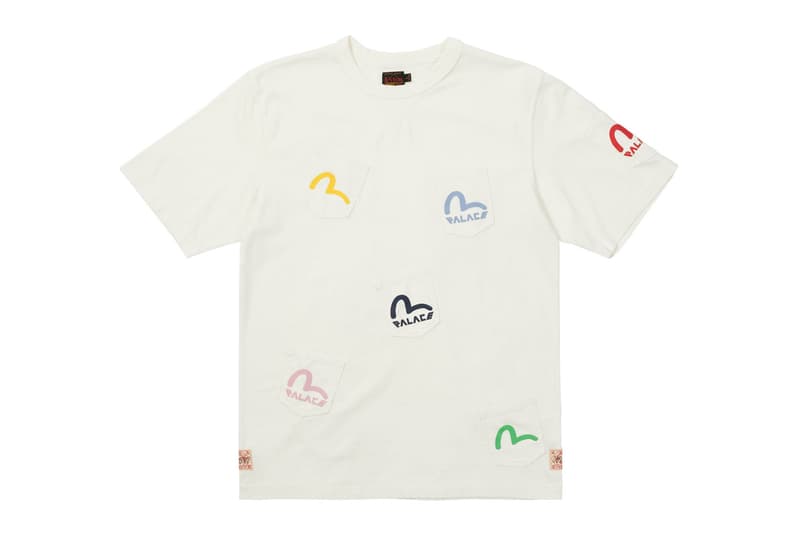 Palace Skateboards Evisu FW21 Collaboration T-shirt