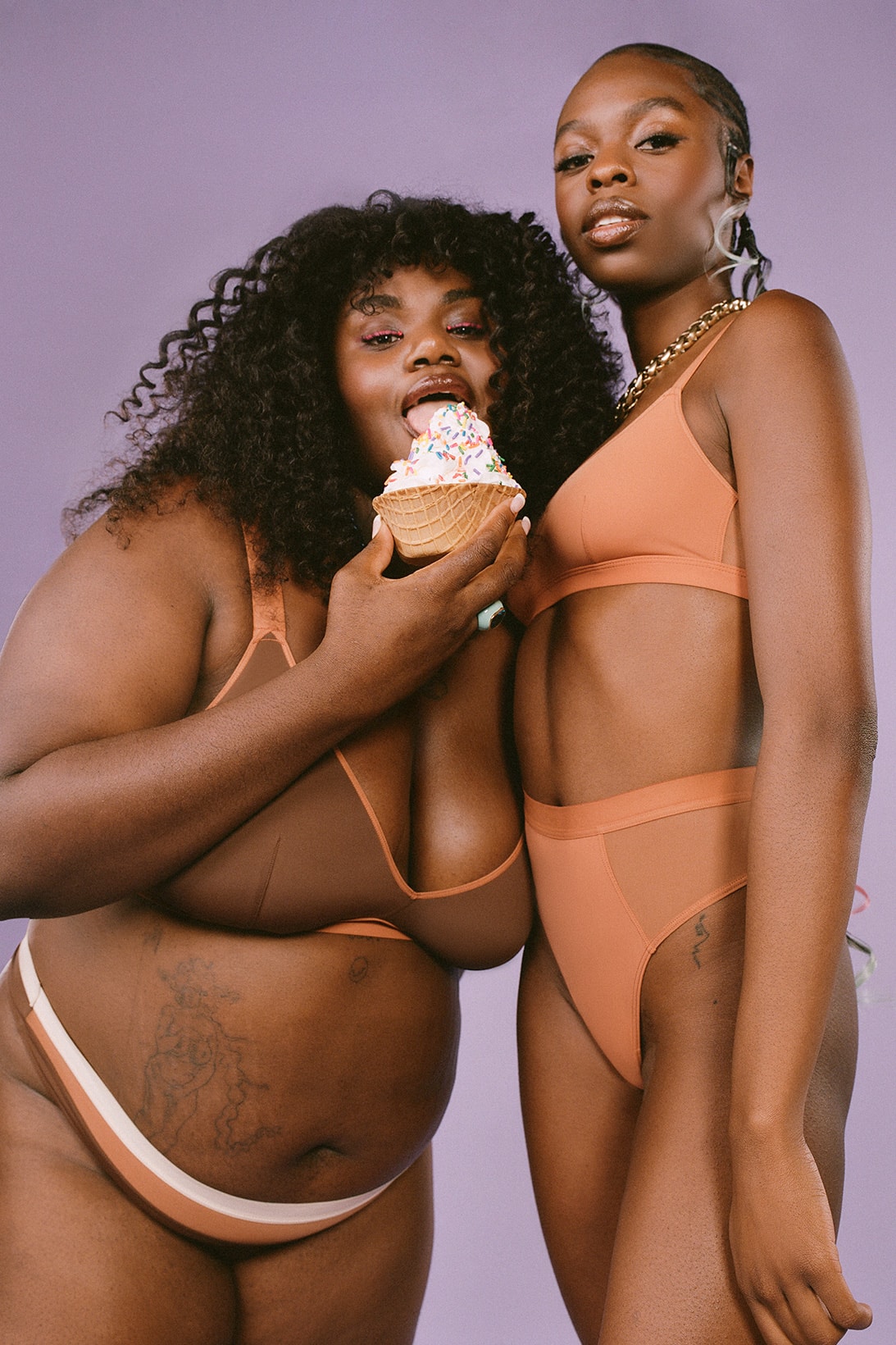 Parade Ice Cream Collection Campaign Lingerie Underwear Bras
