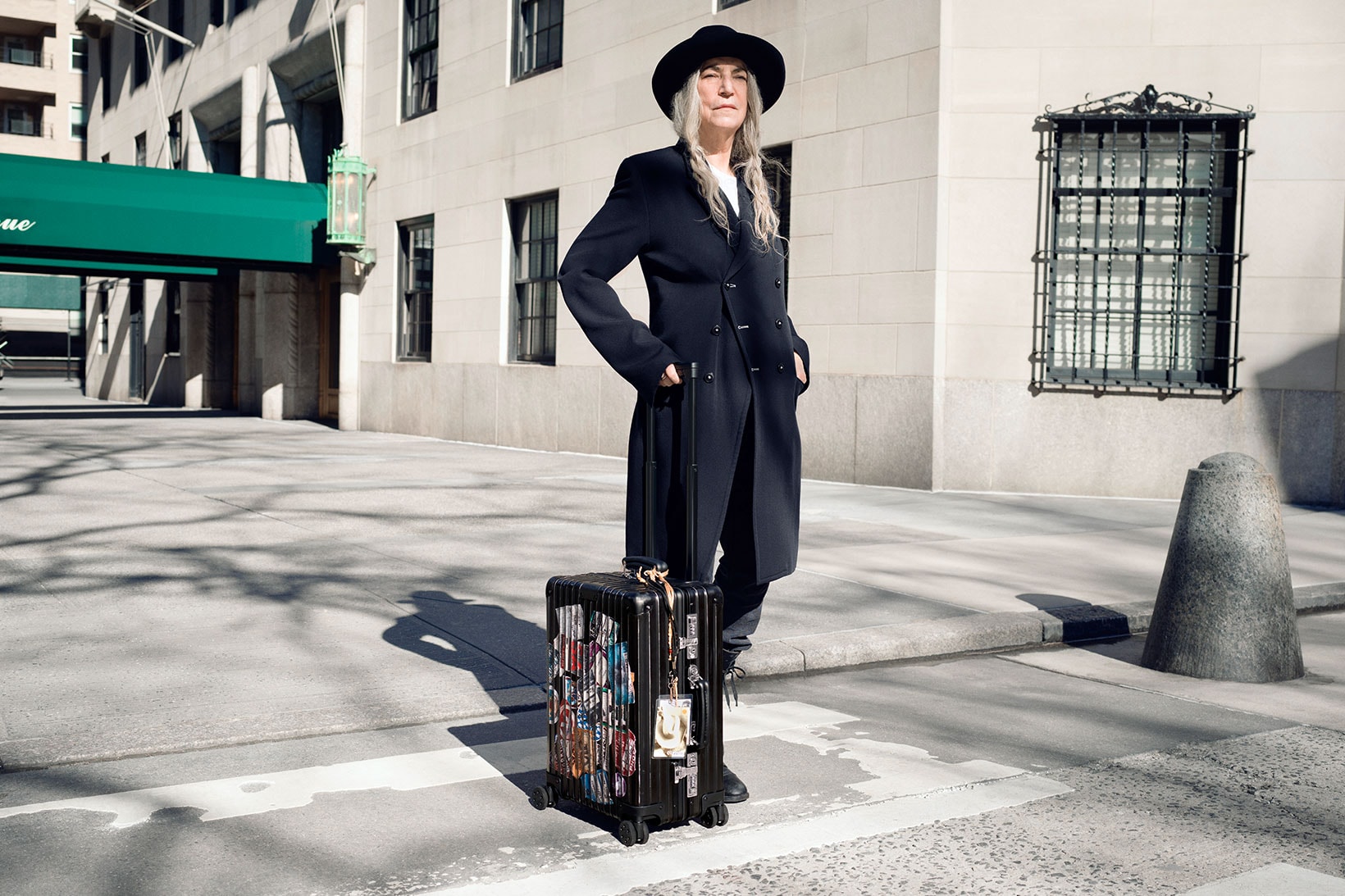 RIMOWA Never Still Brand Campaign Patti Smith Suitcase New York