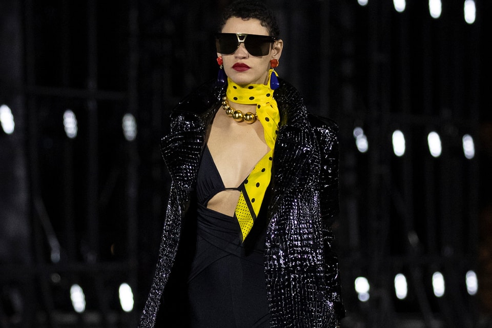 Saint Laurent Ss22 Collection Paris Fashion Week Hypebae Saint Laurent Ss22 Collection Paris Fashion Week Hypebae