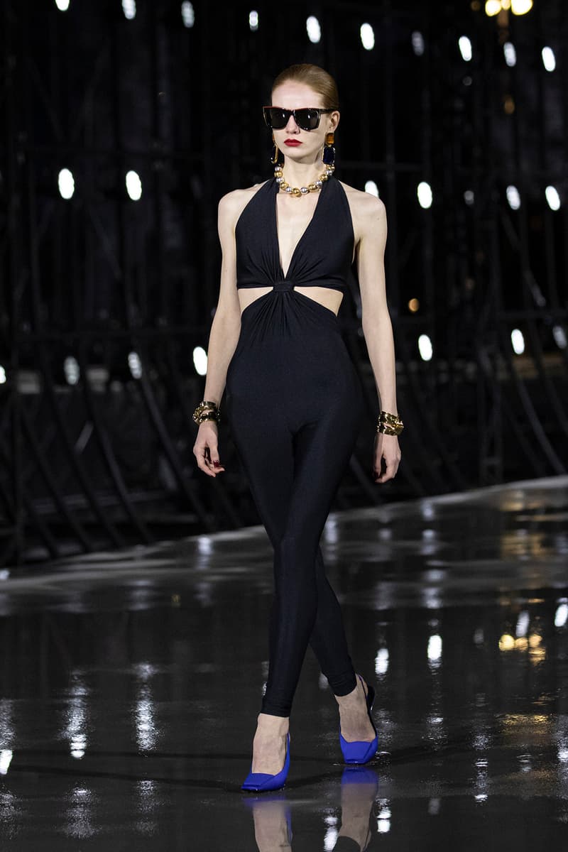 Saint Laurent YSL Spring Summer 2022 SS22 Collection Runway Show Paris Fashion Week Anthony Vaccarello