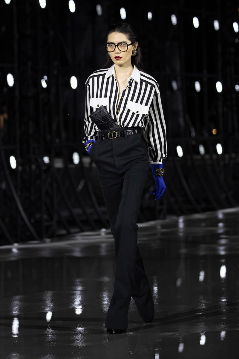 Saint Laurent YSL Spring Summer 2022 SS22 Collection Runway Show Paris Fashion Week Anthony Vaccarello