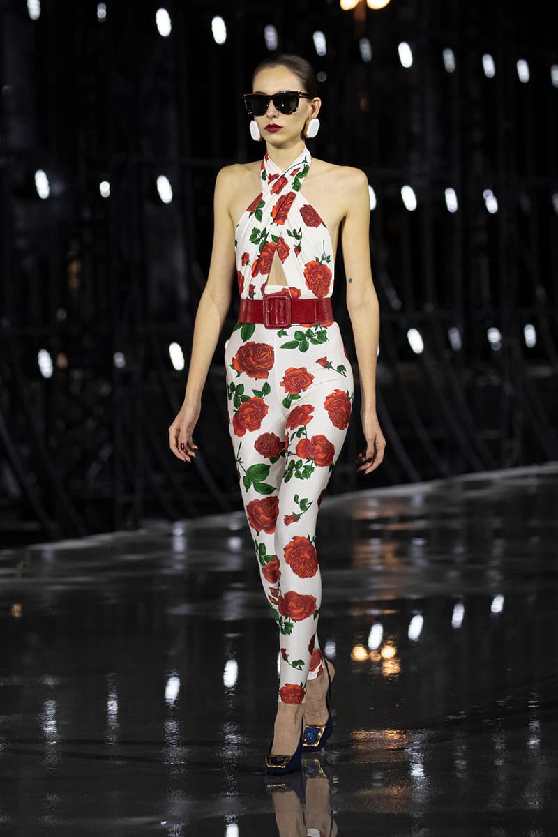 Saint Laurent YSL Spring Summer 2022 SS22 Collection Runway Show Paris Fashion Week Anthony Vaccarello
