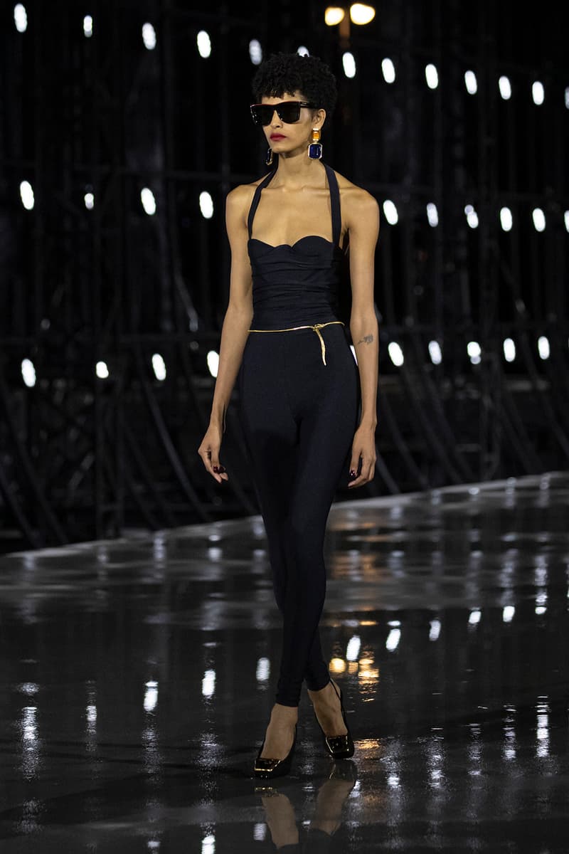 Saint Laurent YSL Spring Summer 2022 SS22 Collection Runway Show Paris Fashion Week Anthony Vaccarello