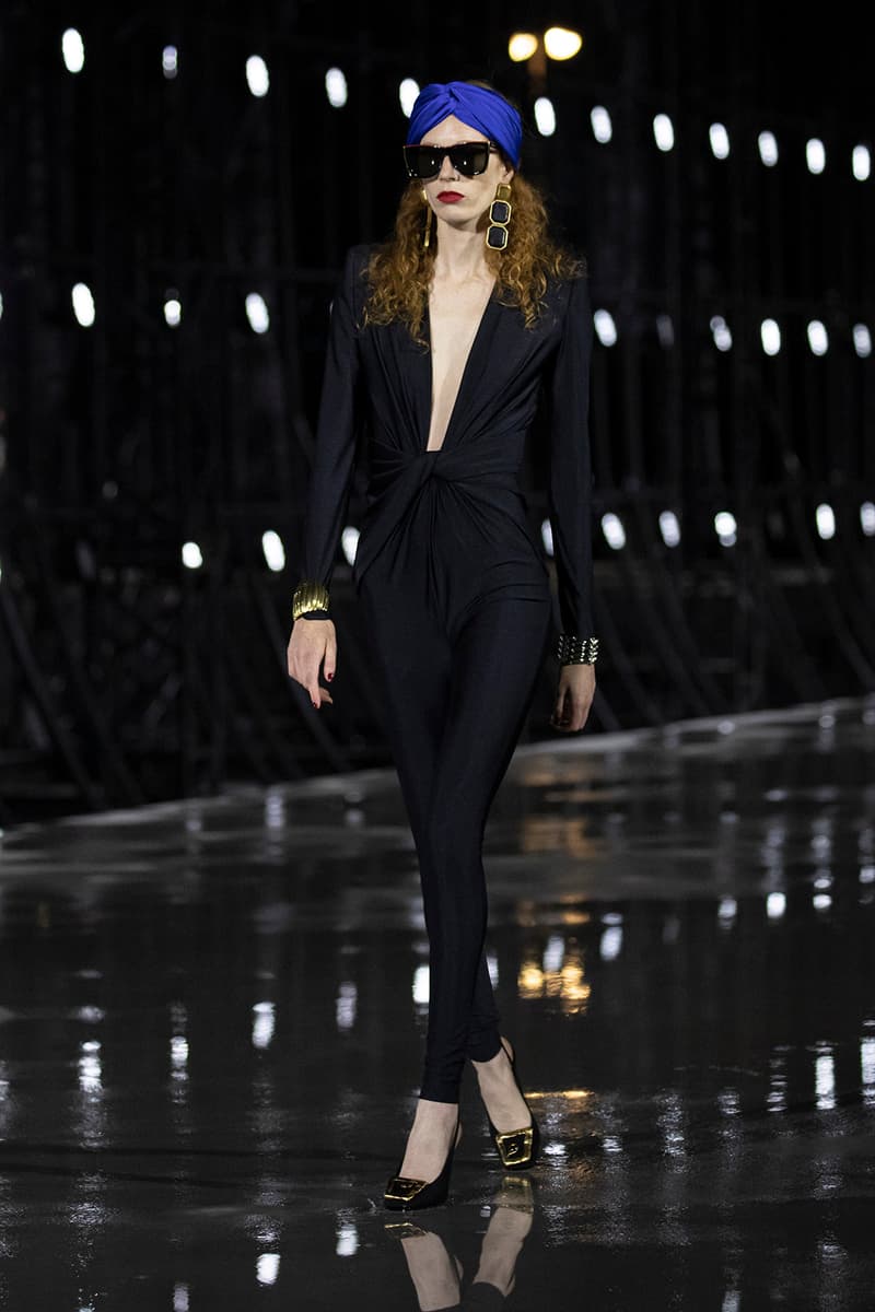 Saint Laurent YSL Spring Summer 2022 SS22 Collection Runway Show Paris Fashion Week Anthony Vaccarello