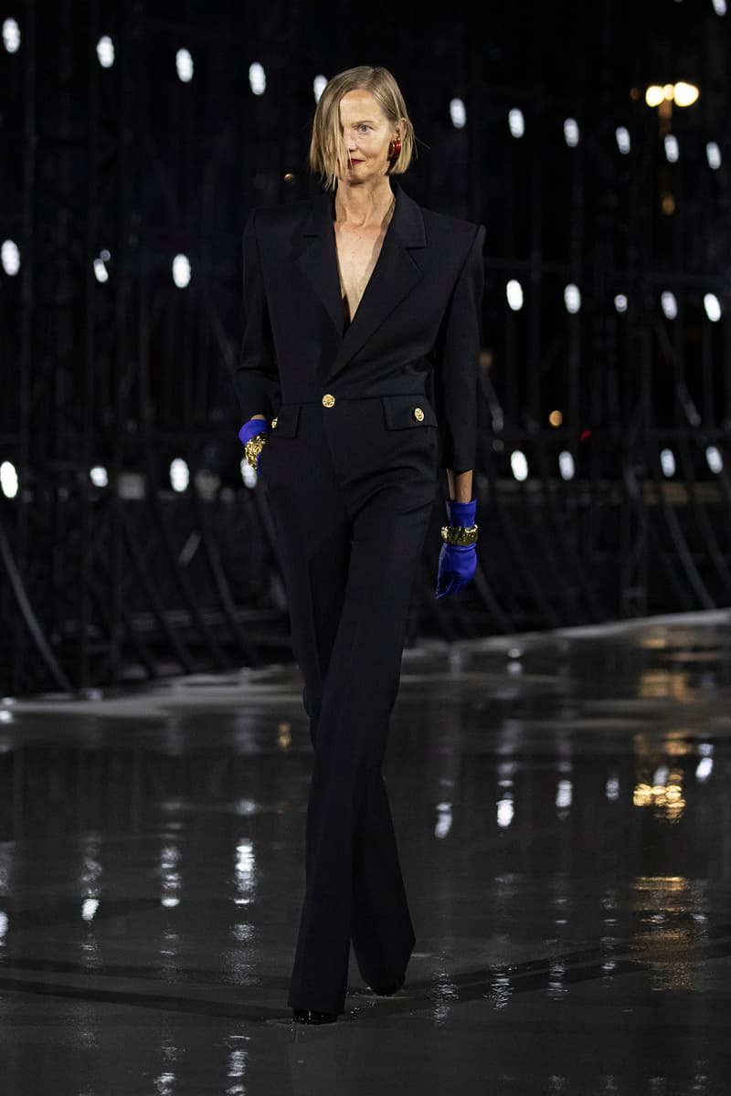 Saint Laurent YSL Spring Summer 2022 SS22 Collection Runway Show Paris Fashion Week Anthony Vaccarello