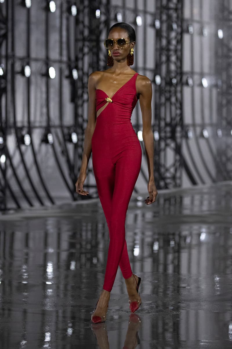 Saint Laurent YSL Spring Summer 2022 SS22 Collection Runway Show Paris Fashion Week Anthony Vaccarello