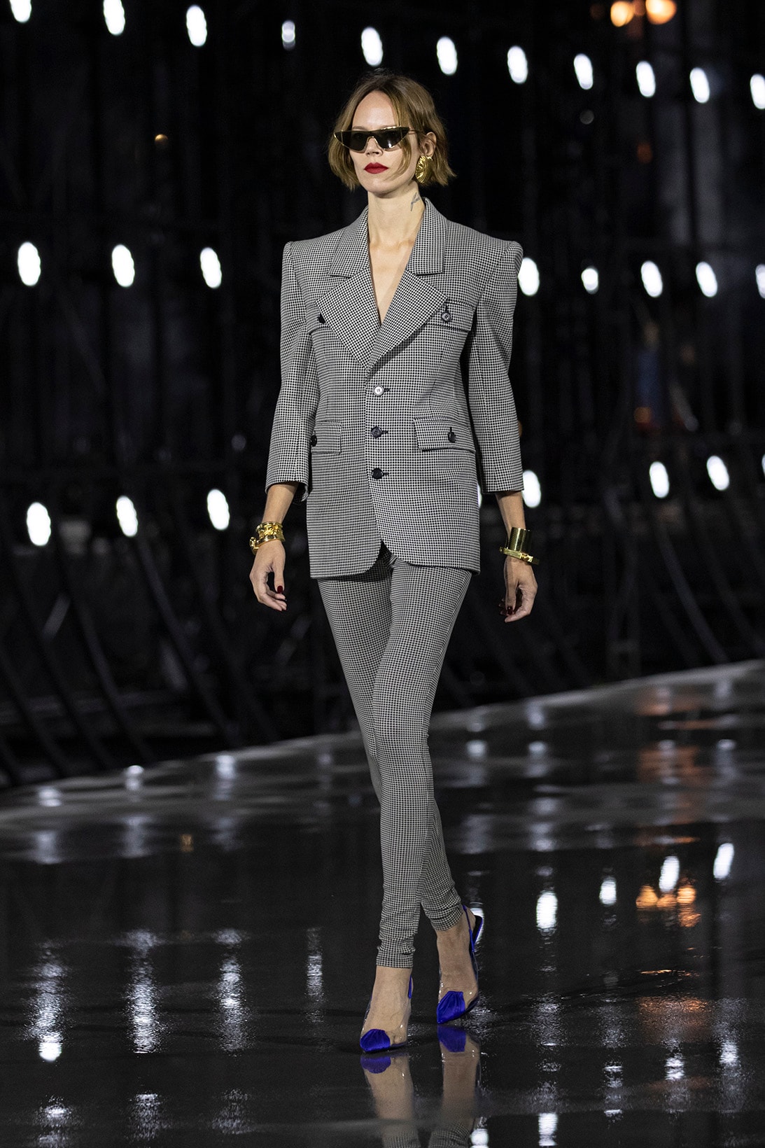 Saint Laurent YSL Spring Summer 2022 SS22 Collection Runway Show Paris Fashion Week Anthony Vaccarello