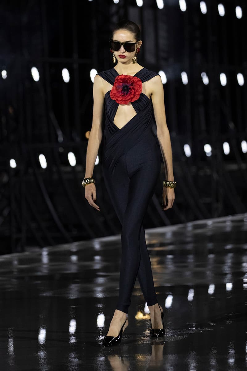 Saint Laurent YSL Spring Summer 2022 SS22 Collection Runway Show Paris Fashion Week Anthony Vaccarello