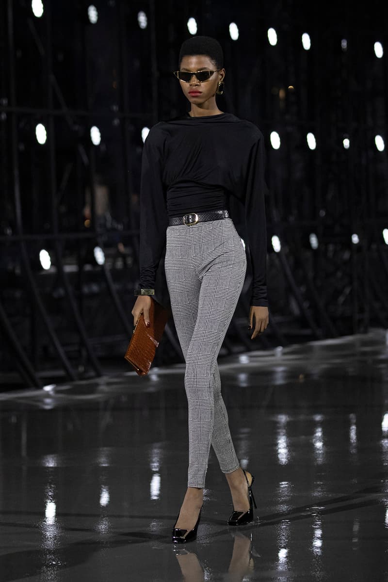 Saint Laurent YSL Spring Summer 2022 SS22 Collection Runway Show Paris Fashion Week Anthony Vaccarello