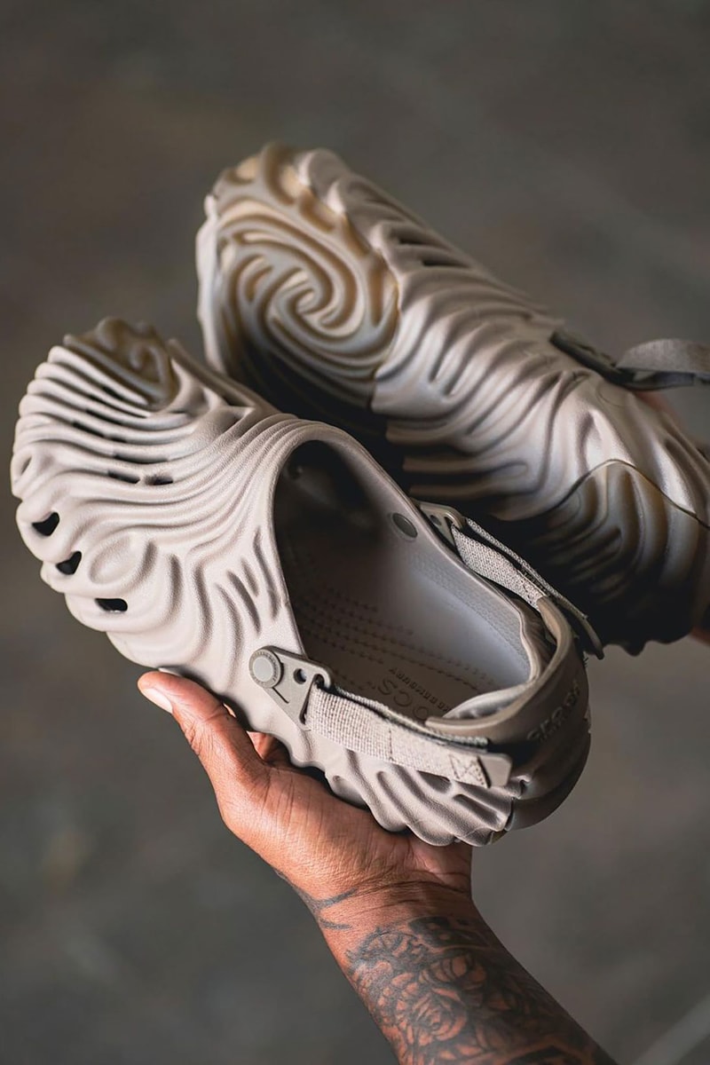 Salehe Bembury Crocs Classic Clogs Collaboration Beige Footwear Shoes