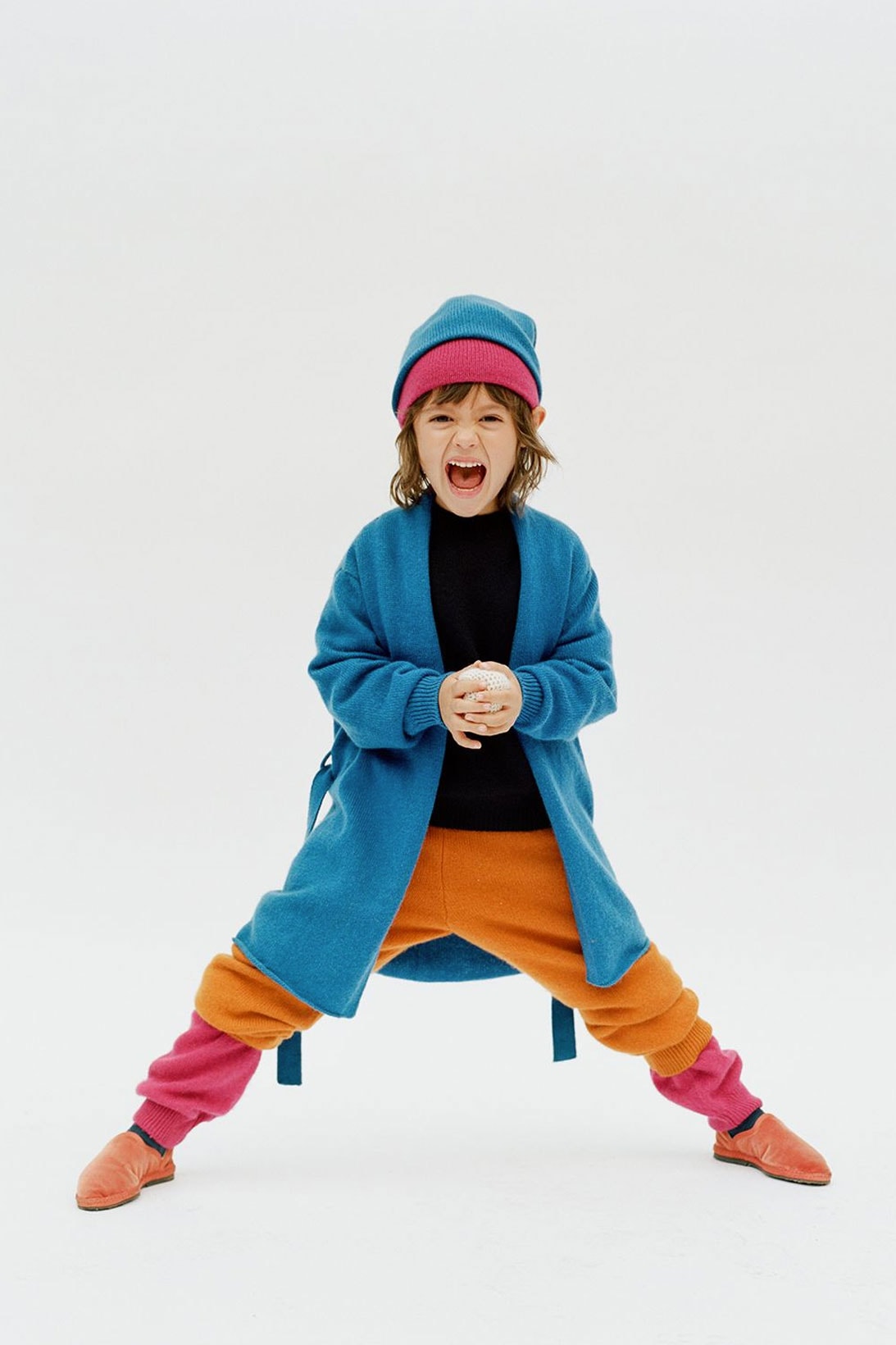 The Row Kids Childrenswear Capsule Collection Cardigan Long Knitwear