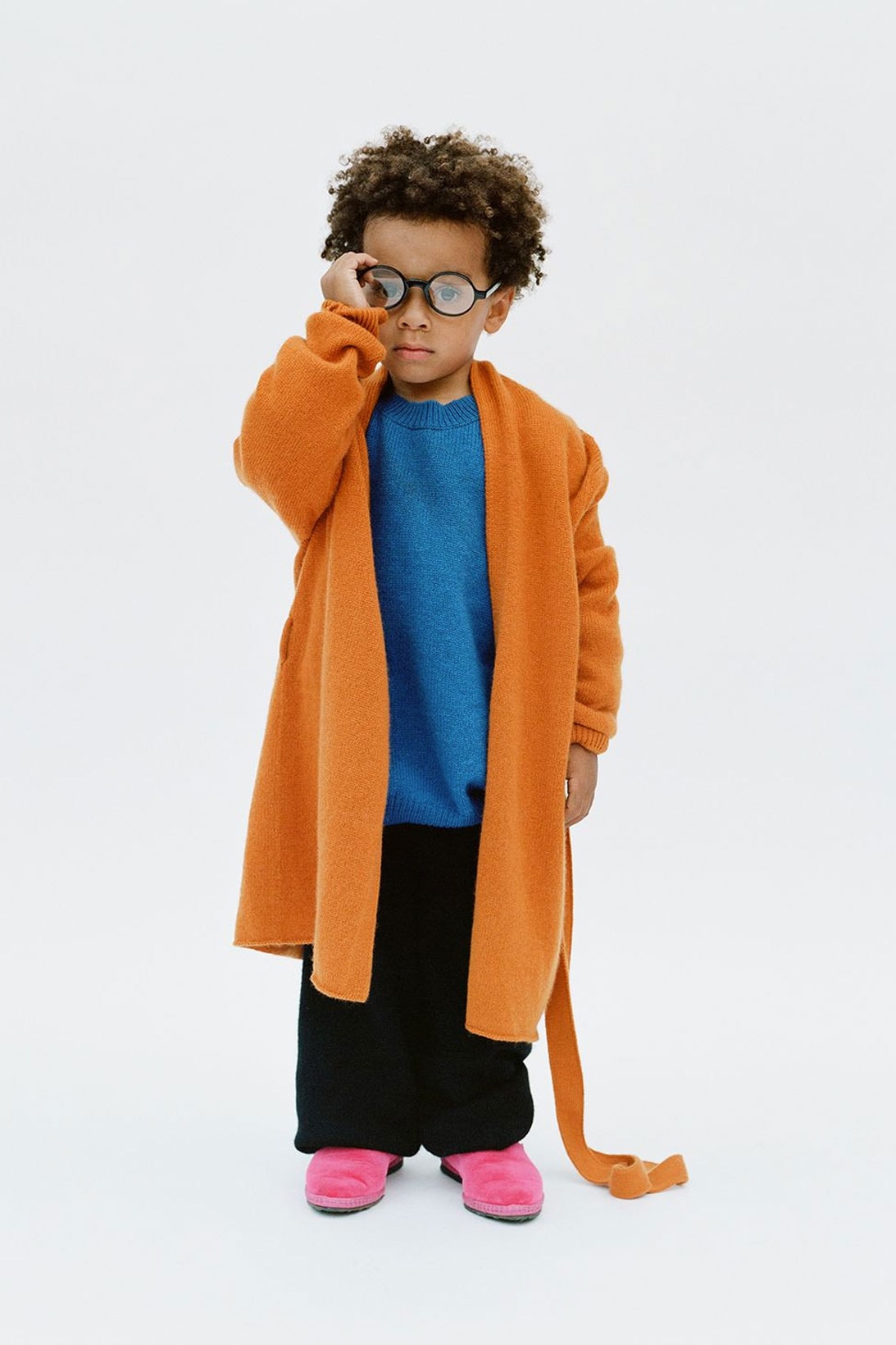 The Row Kids Childrenswear Capsule Collection Knitwear Cardigan