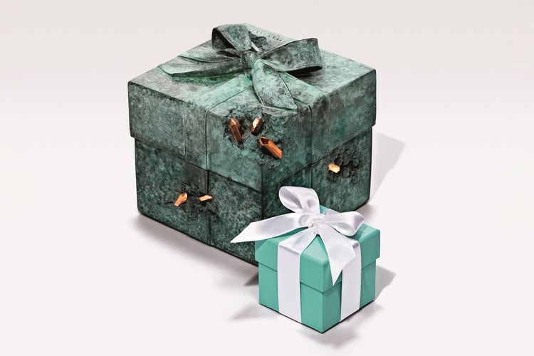 Daniel Arsham Recreates Tiffany & Co.'s Iconic Blue Box