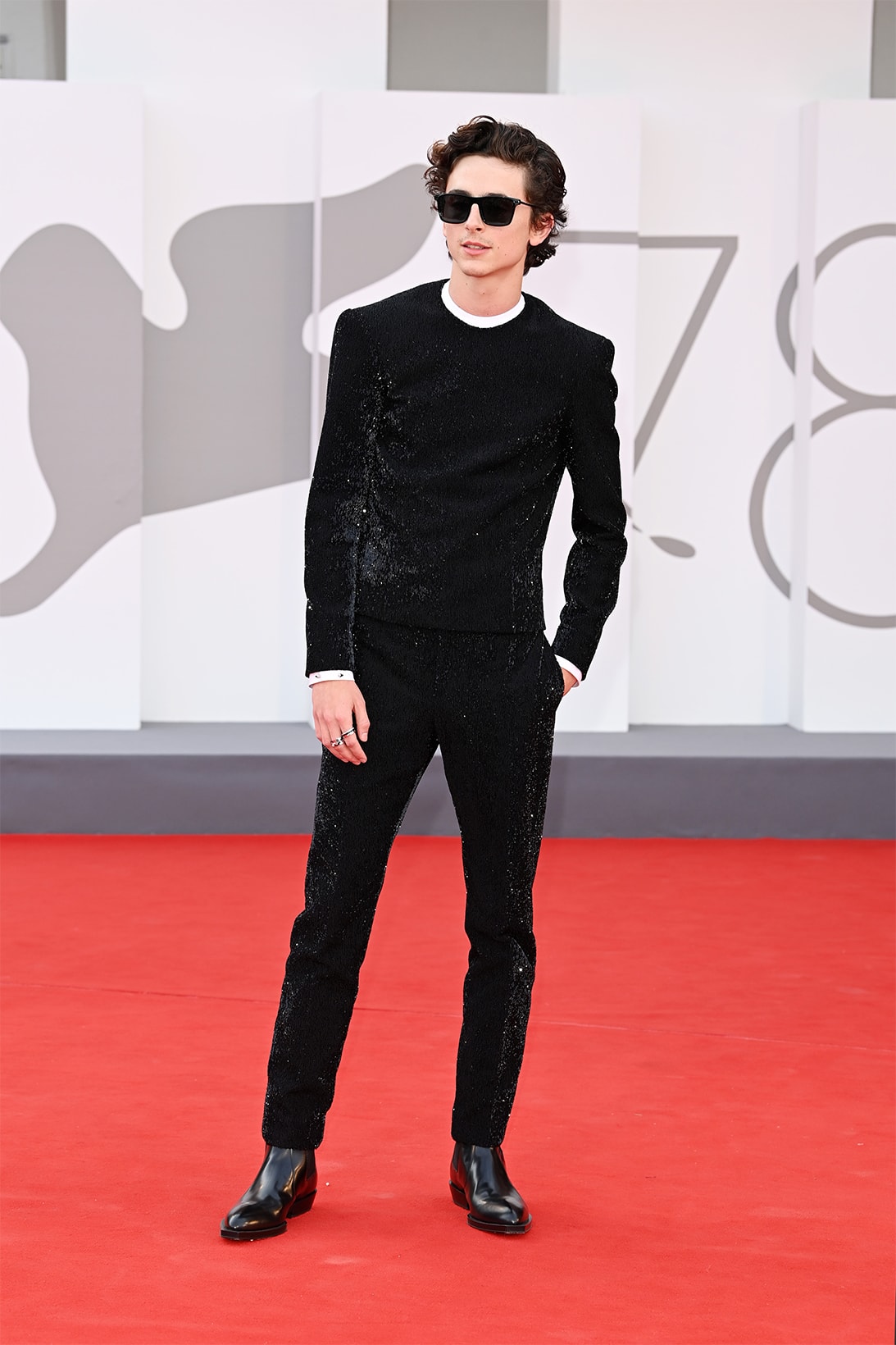 Timothée Chalamet 2021 Venice Film Festival Red Carpet Best Dressed Celebrities Style