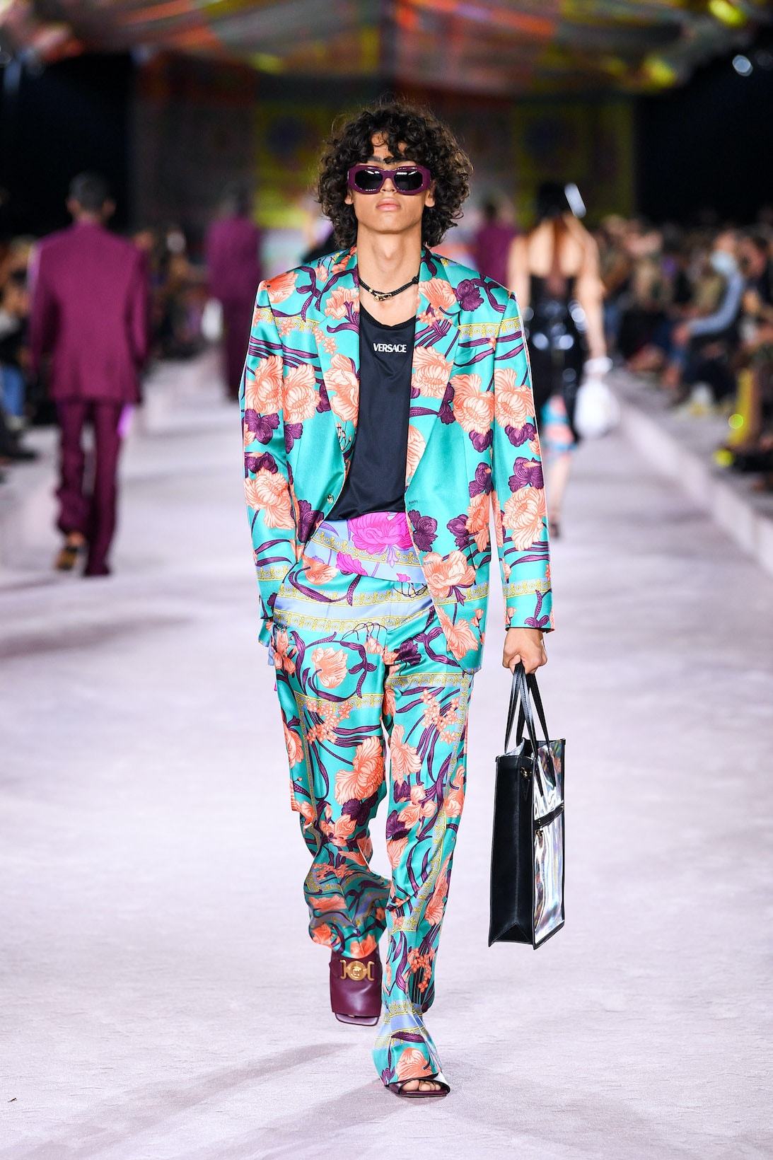 Versace Unveils Men's Spring/Summer 2023 Collection At Milan