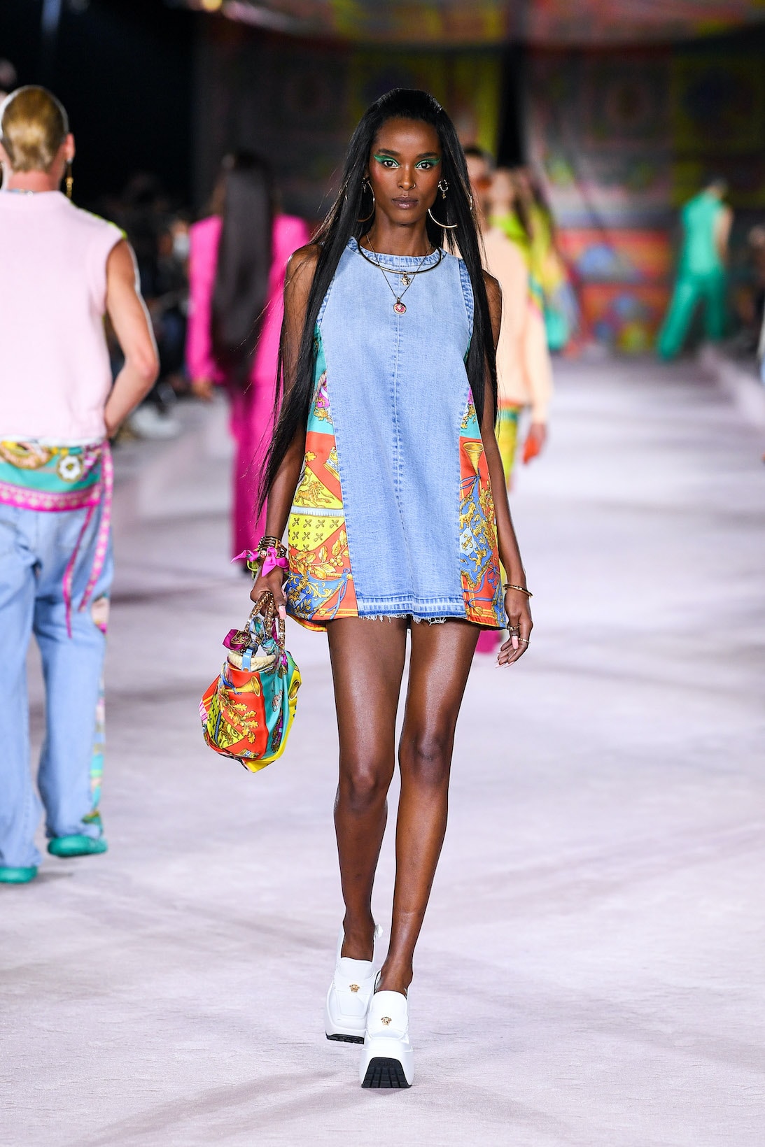 Versace Goes Back in Time to the '60s for SS24