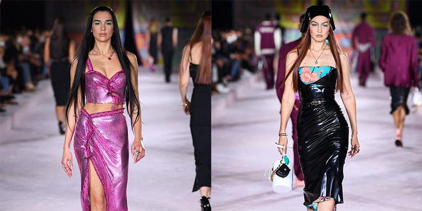 Versace Ready To Wear Fashion Show, Collection Spring Summer 2020 presented  during Milan Fashion Week. Runway look # 0021 – NOWFASHION